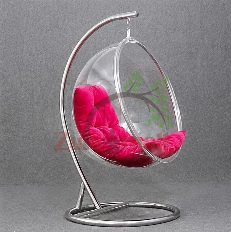 Bubble Single Seater Swing With Ring Stand