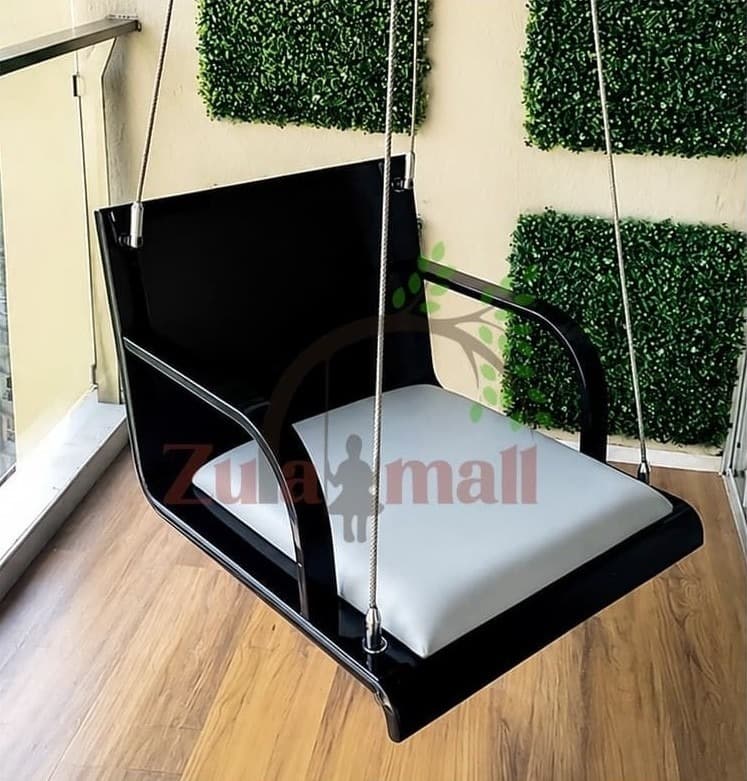 Black Fancy Single Seater Swing