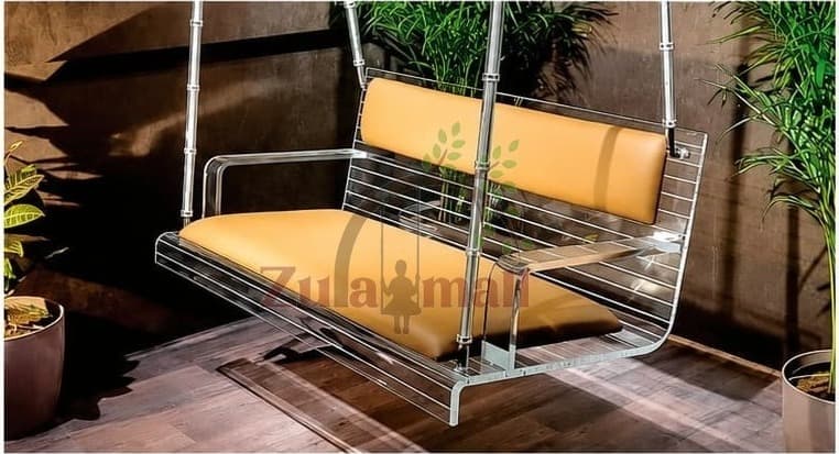 Acrylic White Line Single Mold Swing thumbnail 2