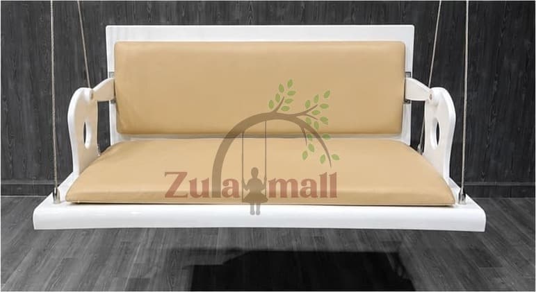 White Reversible Acrylic Single Mold Swing thumbnail 2