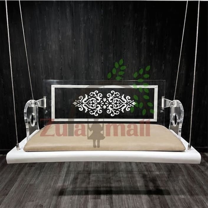 Reversible Acrylic Single Mold Swing With SS Rope