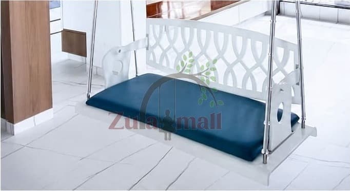White Reversible Acrylic Single Mold Swing thumbnail 2
