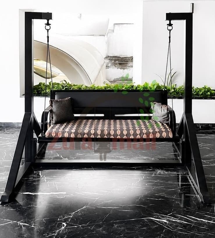 Outdoor 2 Patti Acrylic Swing With MS Stand