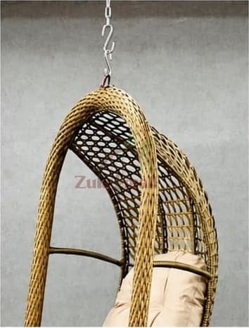 Fancy PVC Cane Swing With Cushion thumbnail 3