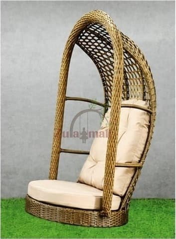 Fancy PVC Cane Swing With Cushion thumbnail 2