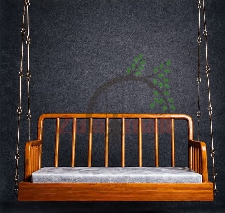 ZM02 Wooden Swing With SS Brass Chain