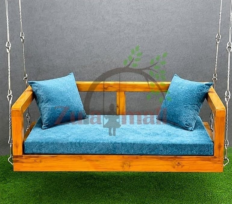ZM03 Wooden Swing With SS Chain