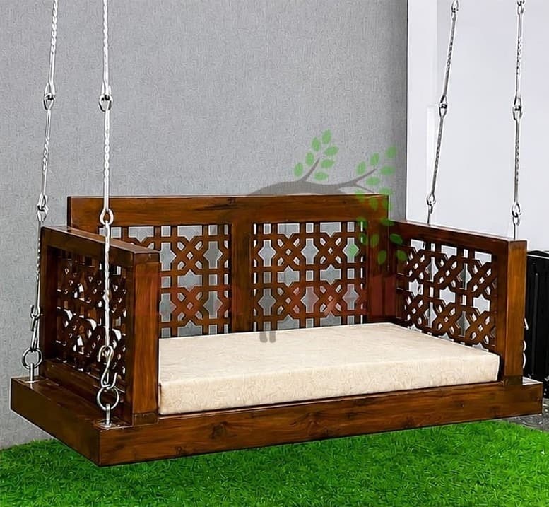 ZM06 Wooden Swing With SS Chain