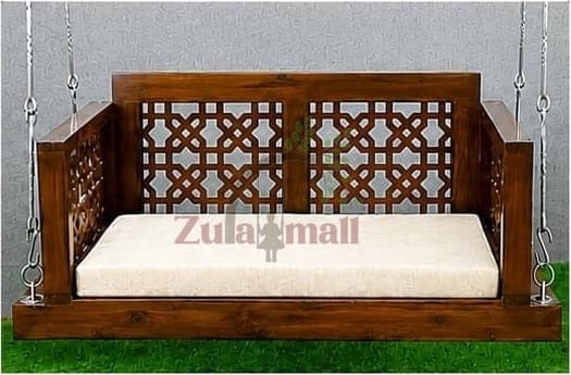 ZM06 Wooden Swing With SS Chain thumbnail 2