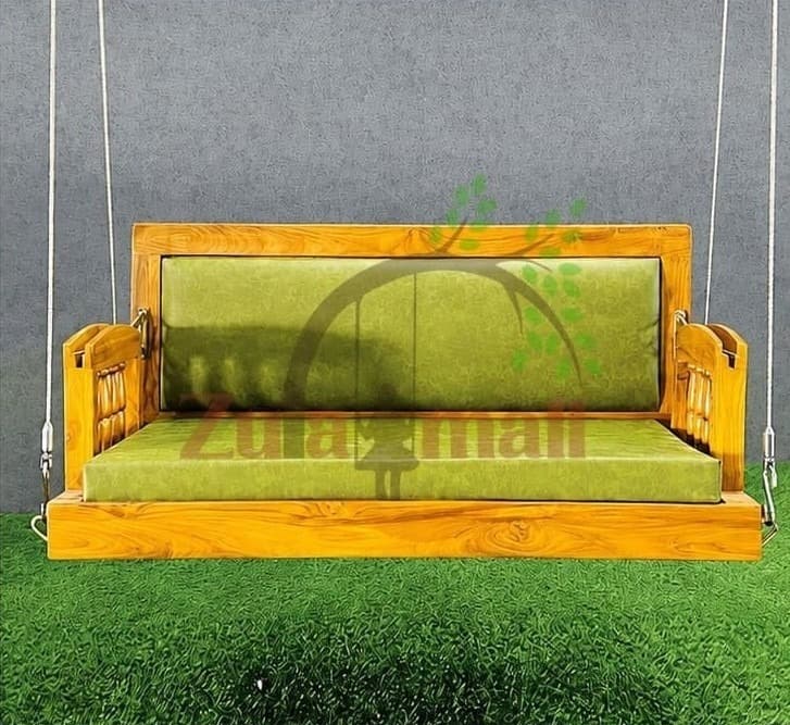 ZM11 Wooden Reversible Swing With SS Rope