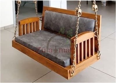ZM11 Wooden Reversible Swing With SS Rope thumbnail 3