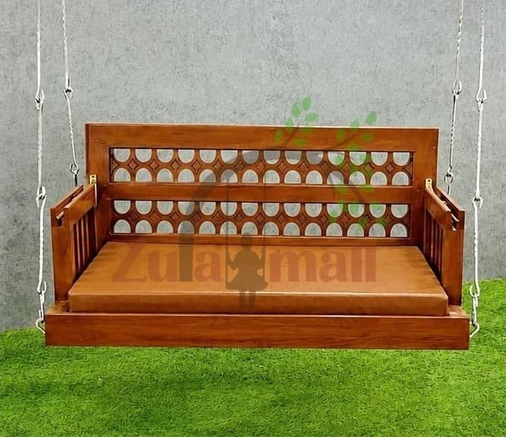 ZM13 Wooden Reversible Swing With SS Chain