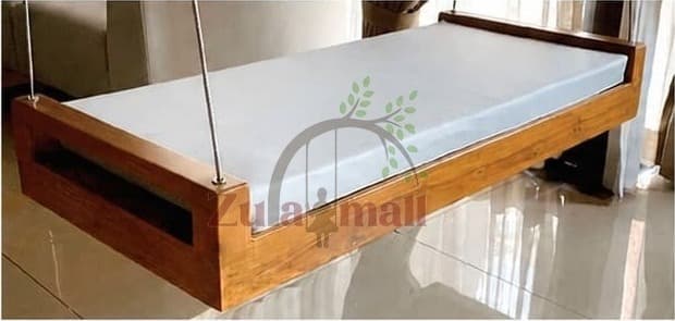ZM14 Wooden Plank Swing With SS Rope thumbnail 2