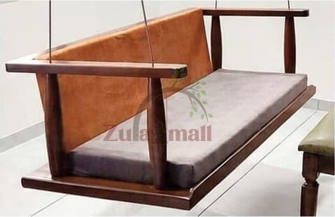 ZM16 Wooden Thambali Swing With SS Rope thumbnail 2