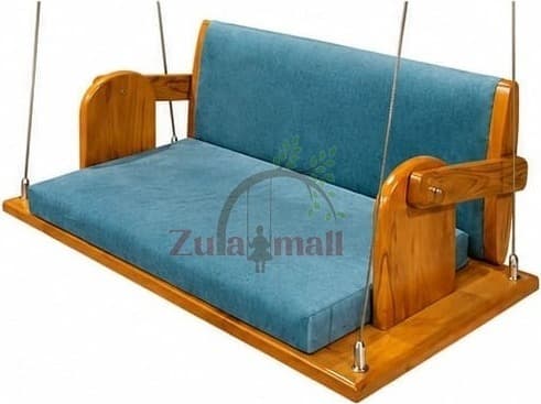 ZM20 Wooden Reversible Swing With SS Rope thumbnail 2