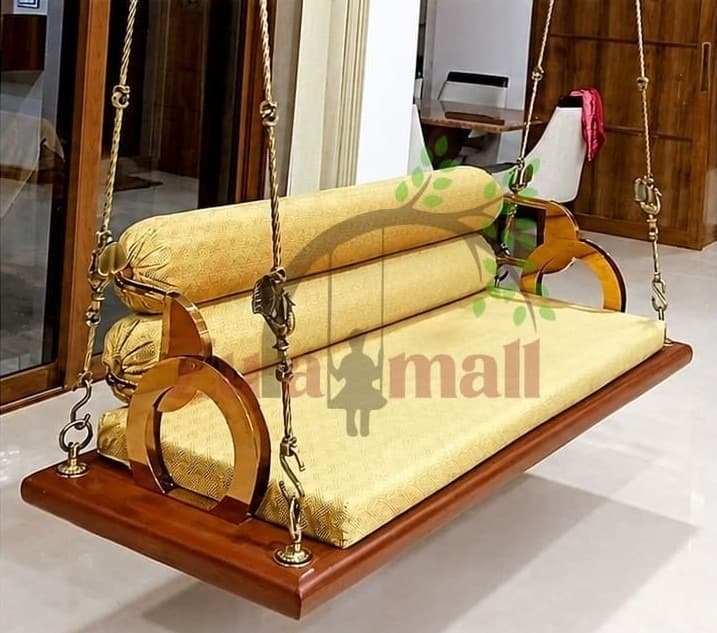 ZM21 Wooden Half Moon Reversible Swing