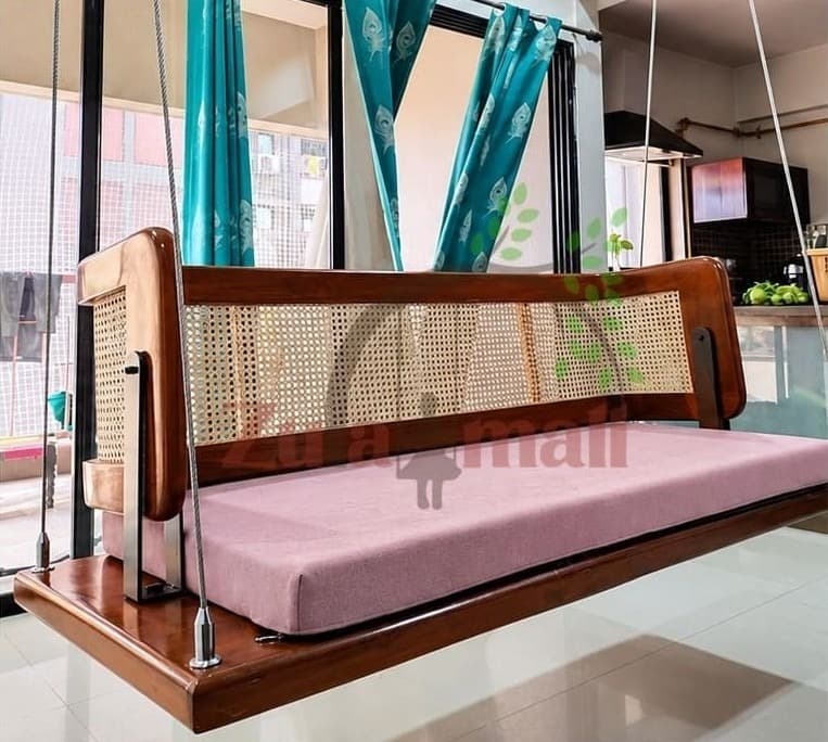  ZM22 Wooden Reversible Cane Swing