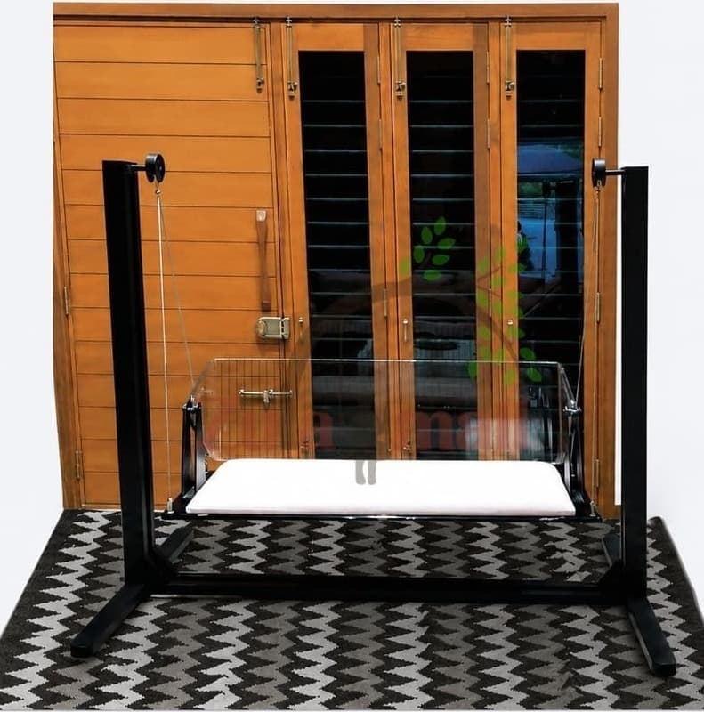  Indoor Acrylic Reversible Swing With MS Stand