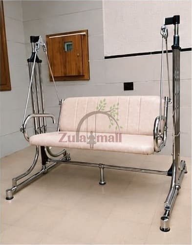  Indoor Stainless Steel Swing With Stand thumbnail 2
