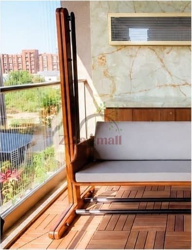 Indoor Wooden Designer Swing With Stand thumbnail 2